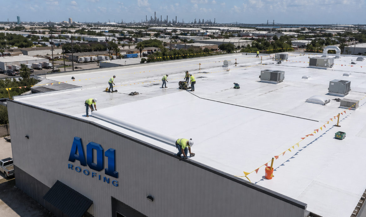 Commercial Roof Replacement Pasadena TX